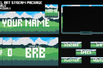 8 bit stream overlay package for sale