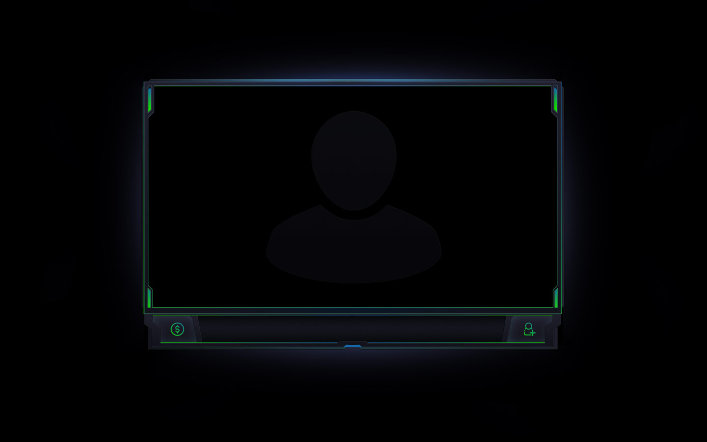 Simple webcam overlay - Streamer Overlays