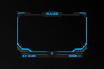 premade webcam streamer overlays