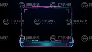 gradient webcam overlay streamer overlays