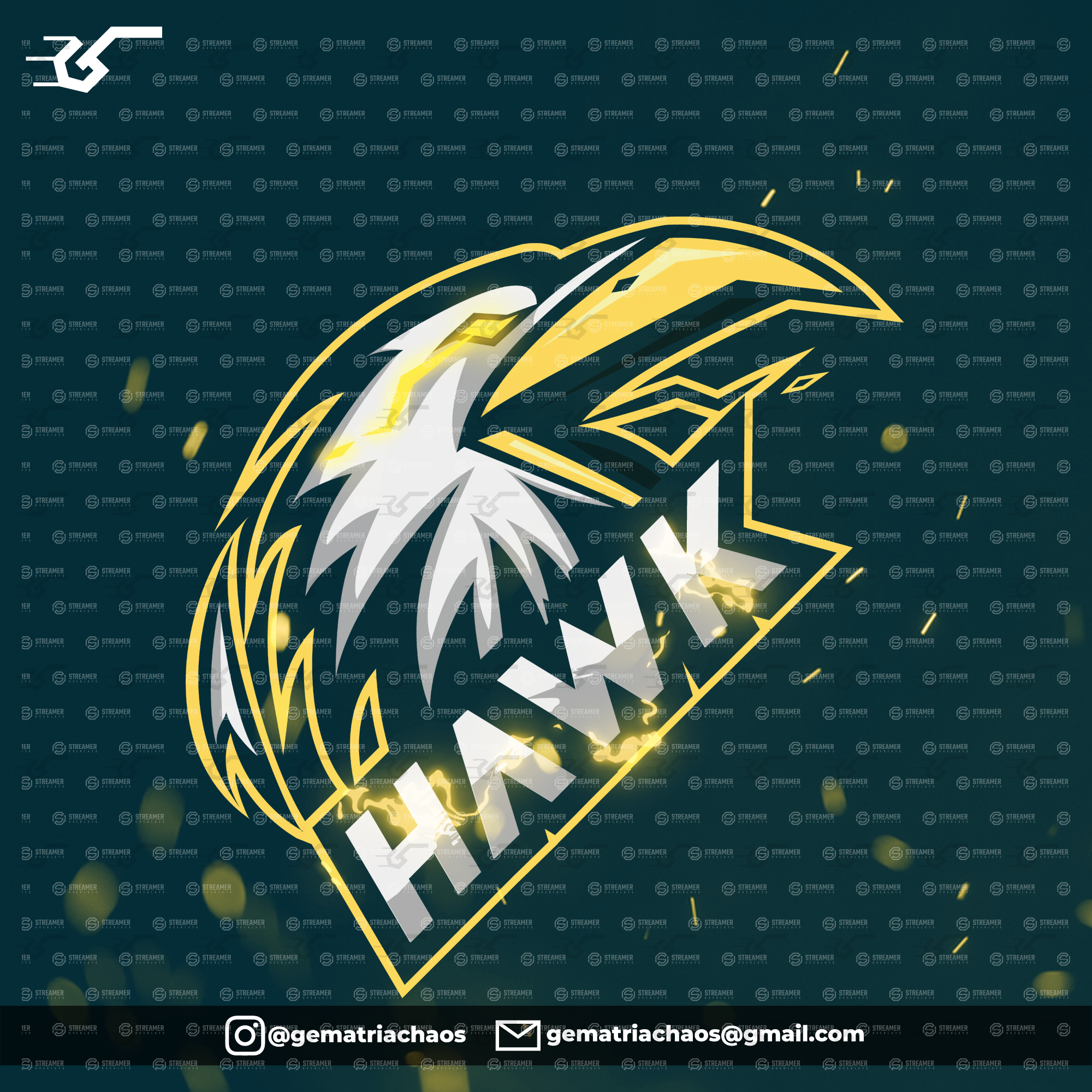 mascot logo for sale Streamer overlays premade mascot esports logos for sale