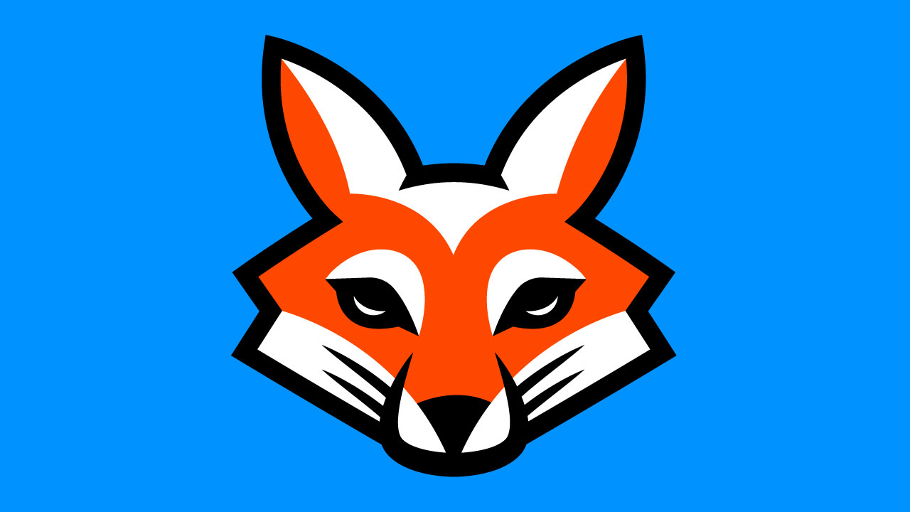 FOX mascot logo for sale Streamer overlays premade mascot esports logos for sale