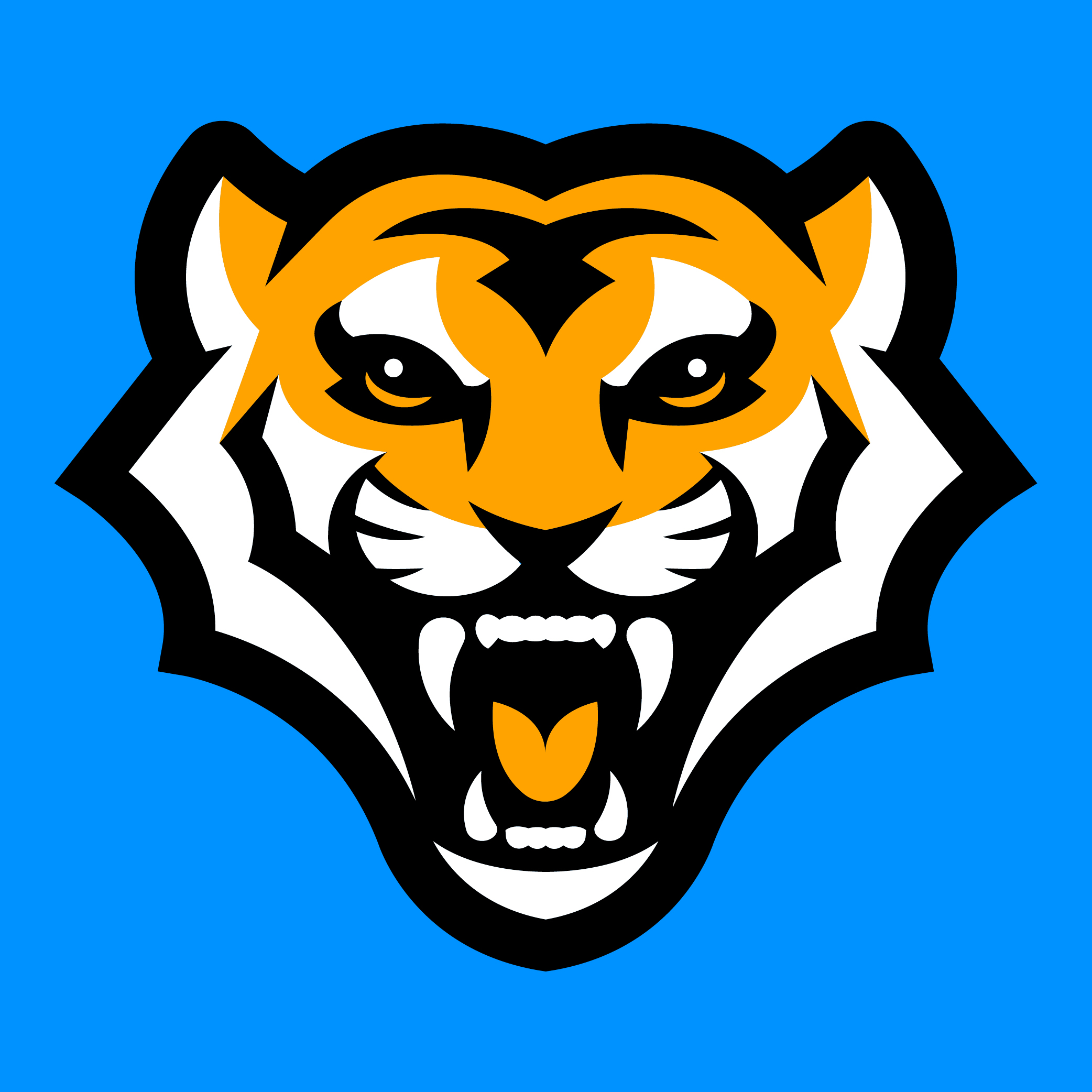 tiger mascot logo for sale Streamer overlays premade mascot esports logos for sale