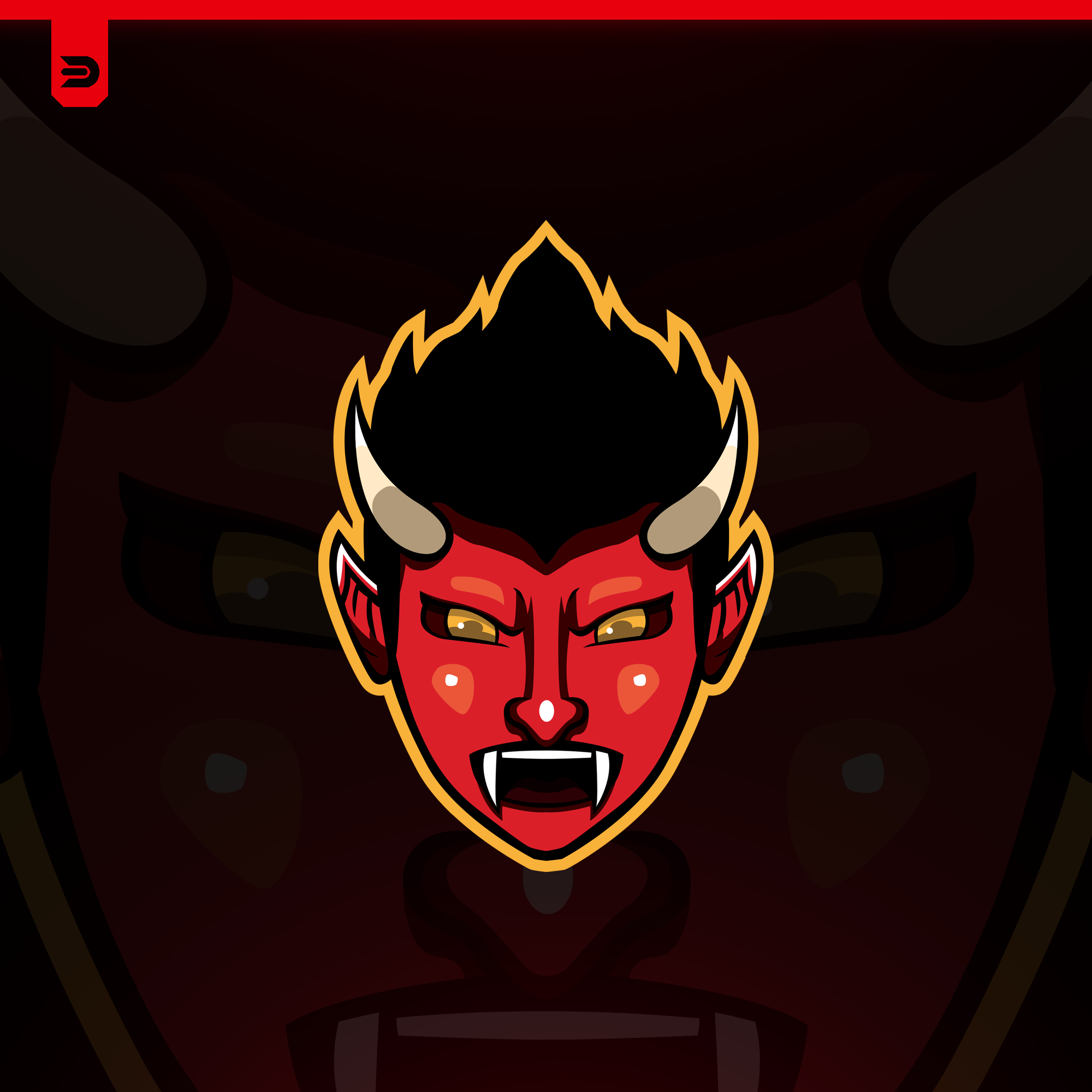 mascot logo for sale Streamer overlays premade mascot esports logos for sale