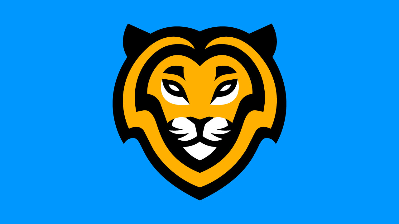 Lion Mascot logo for sale Streamer Overlays