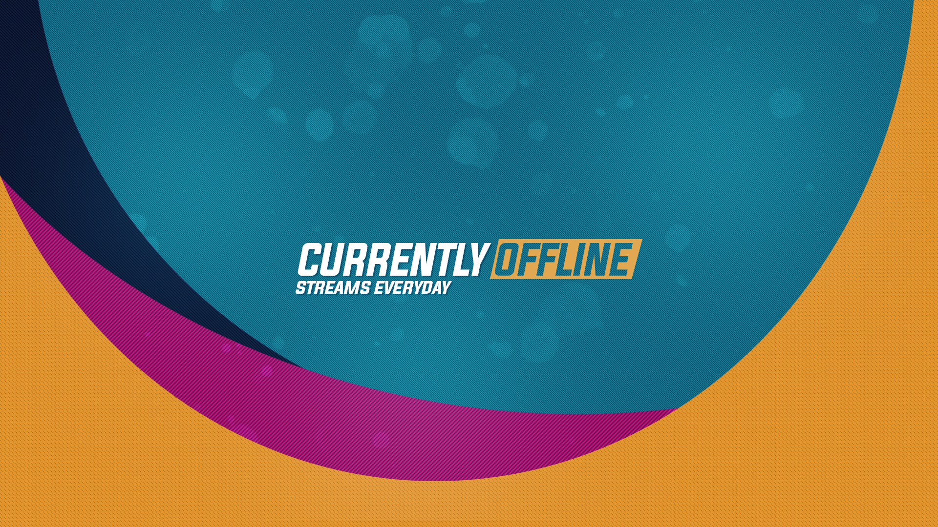 Stream offline screen