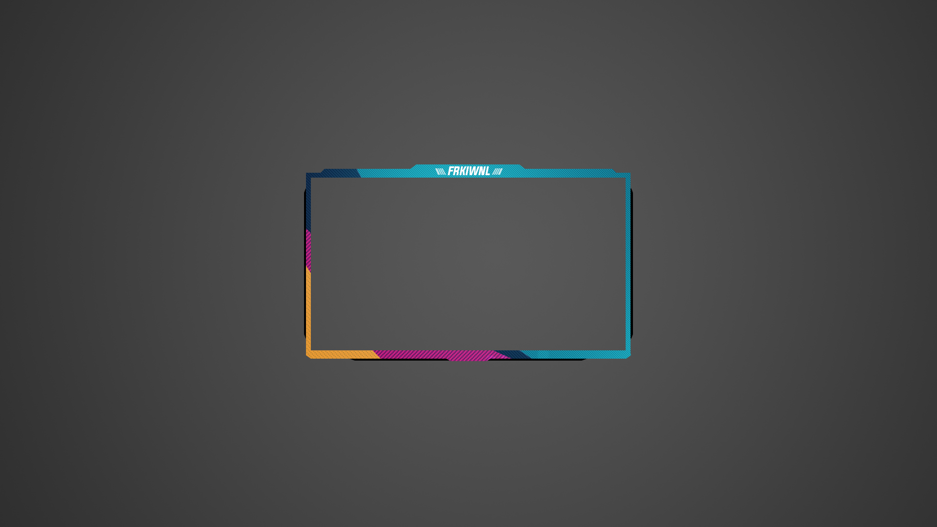 Webcam Stream Overlay | Streamer Overlays