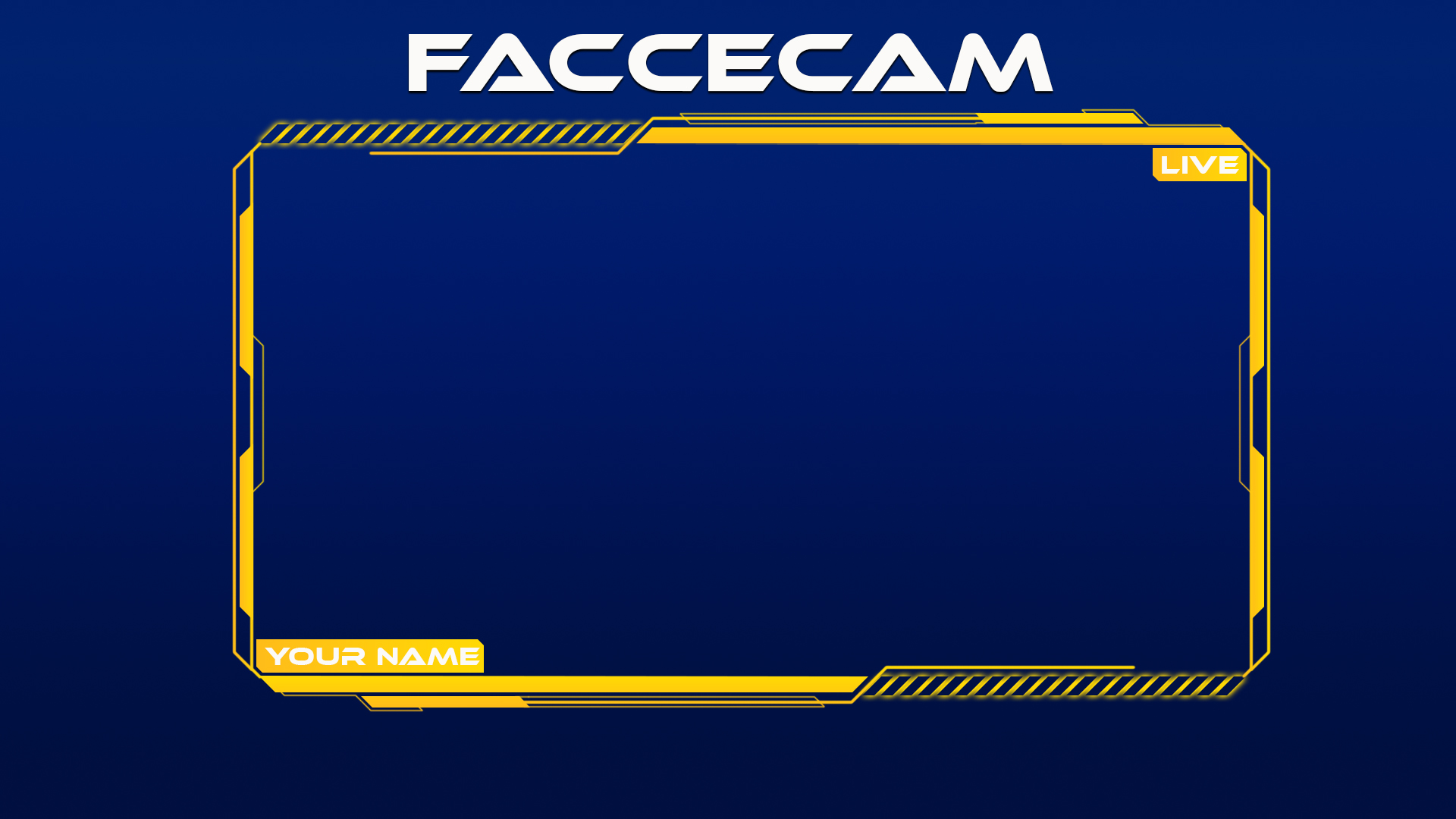 Webcam Streamer overlay | Streamer Overlays