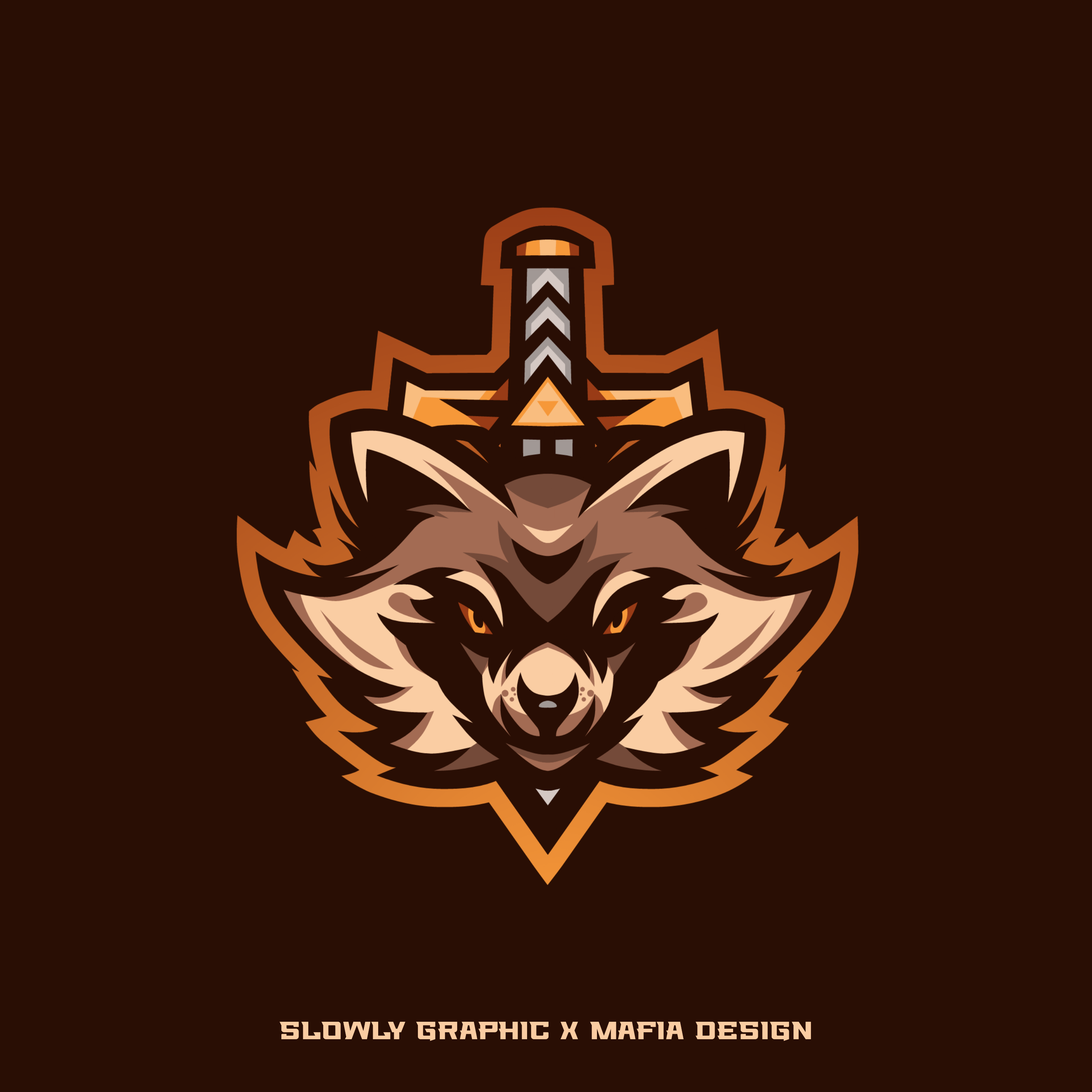 esports mascot logo