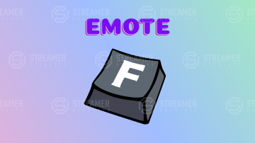 F, Twitch overlay emotes - streamer overlays \ esports marketplace