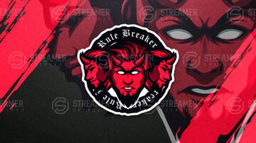 demon esports logo for sale - streamer overlays - Sell your esports logo - esports marketplace