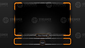 steal border esports logo for sale - streamer overlays - Sell your esports logo - esports marketplace