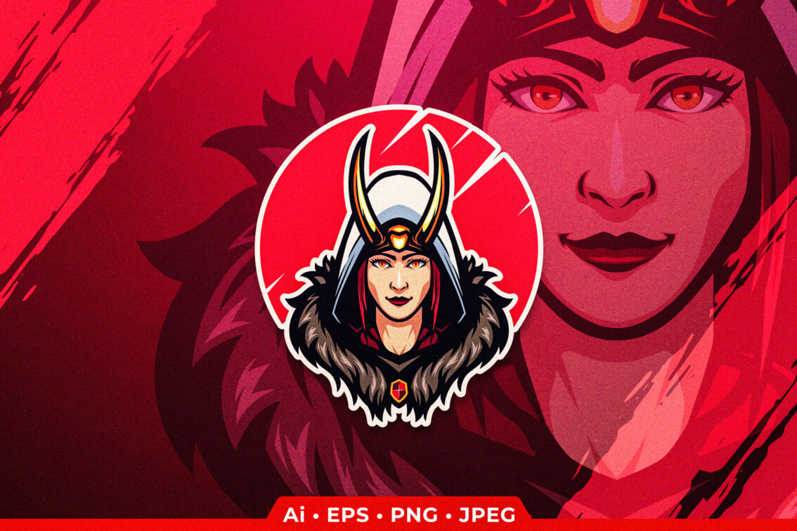lady witch esports logo for sale - streamer overlays - Sell your esports logo - esports marketplace