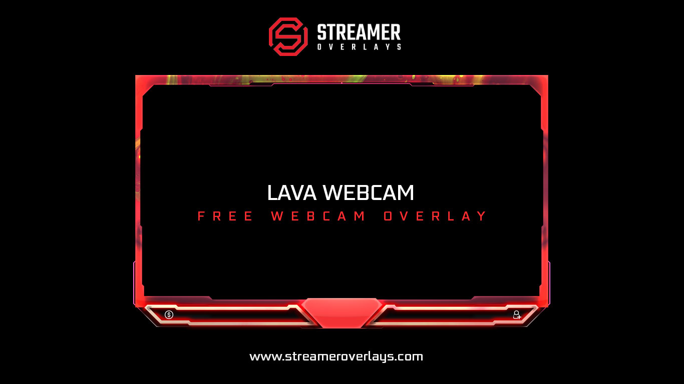 Lava webcam overlay