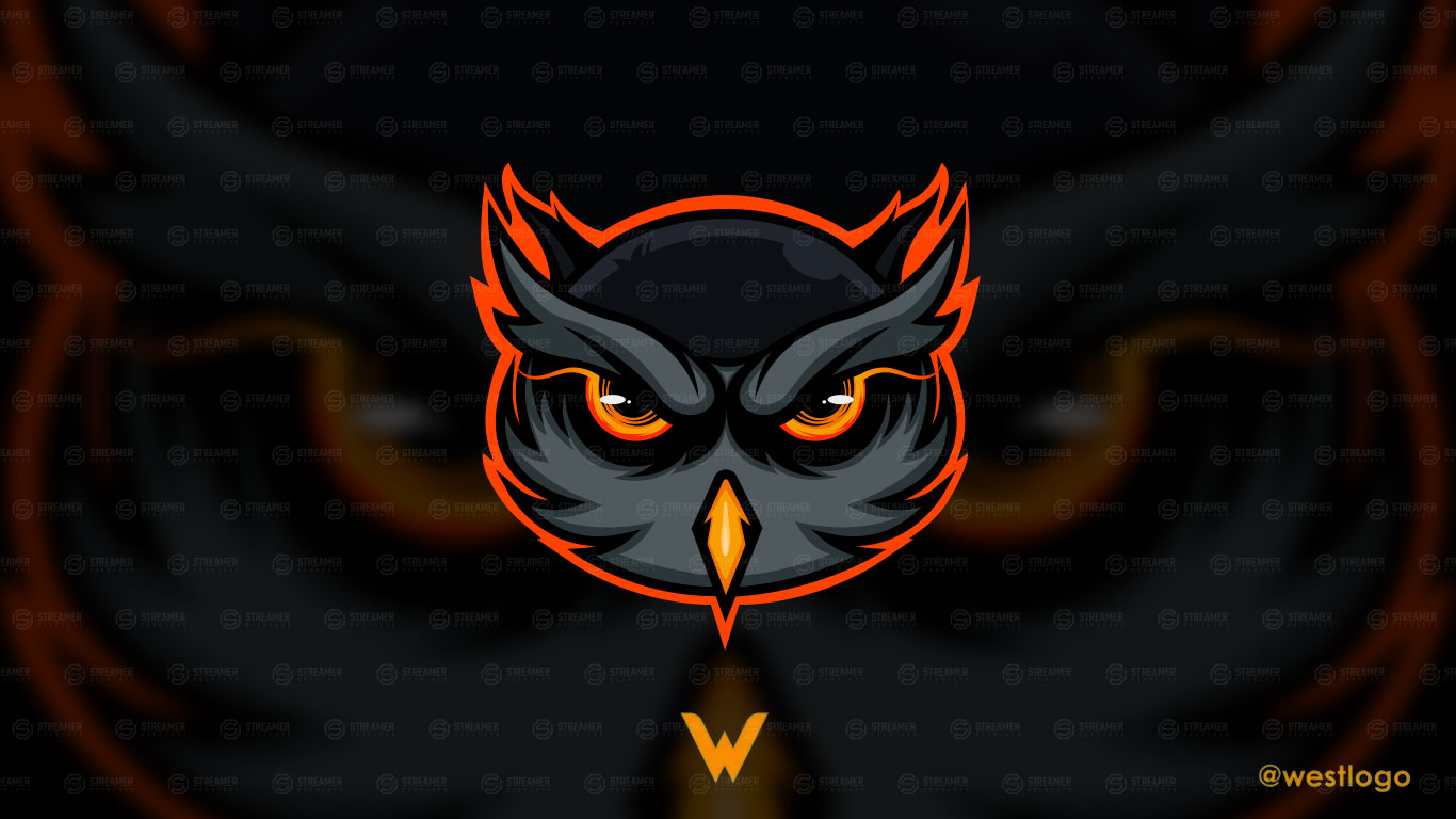 premade owl logo | premade Owl mascot logo