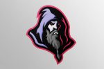 Premade esports wizard logo for sale