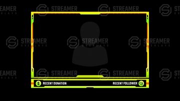 Webcam Streamer overlay | Streamer Overlays