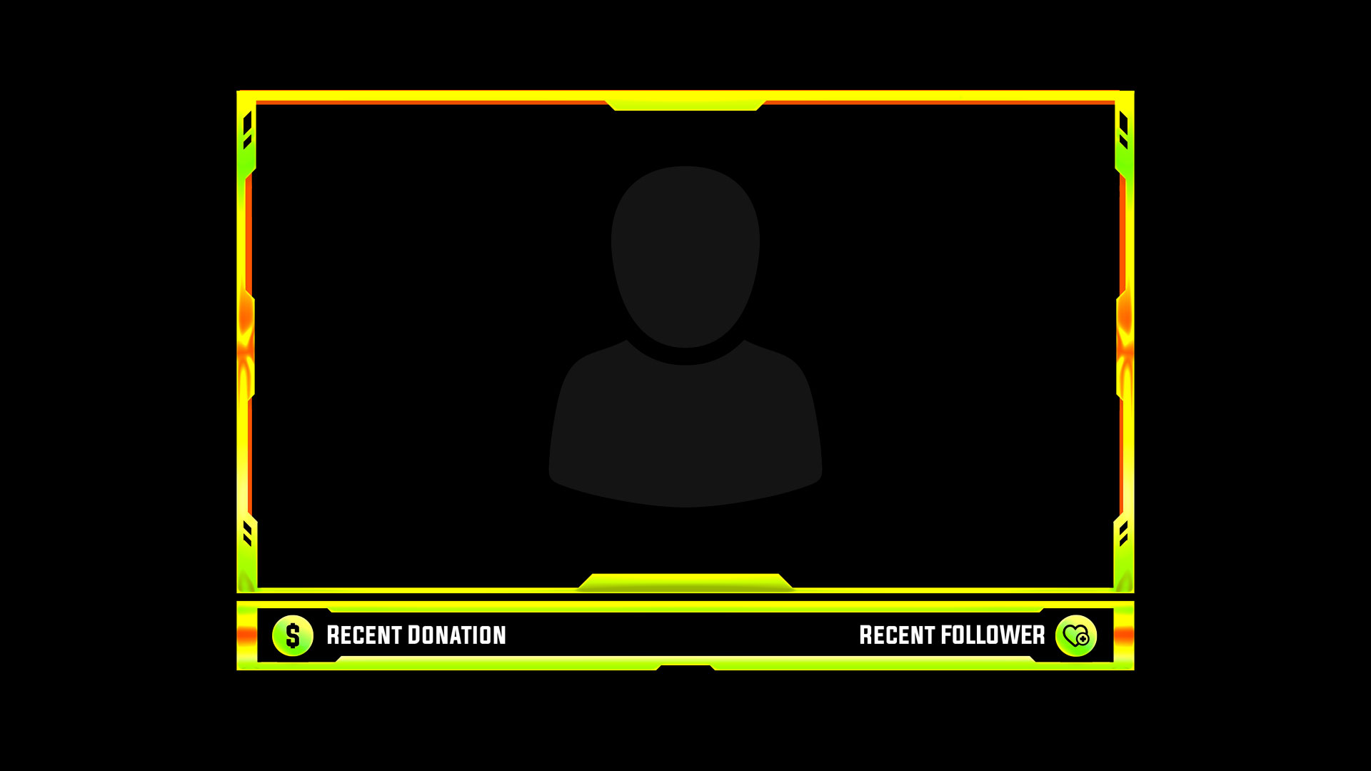 Webcam Streamer overlay | Streamer Overlays