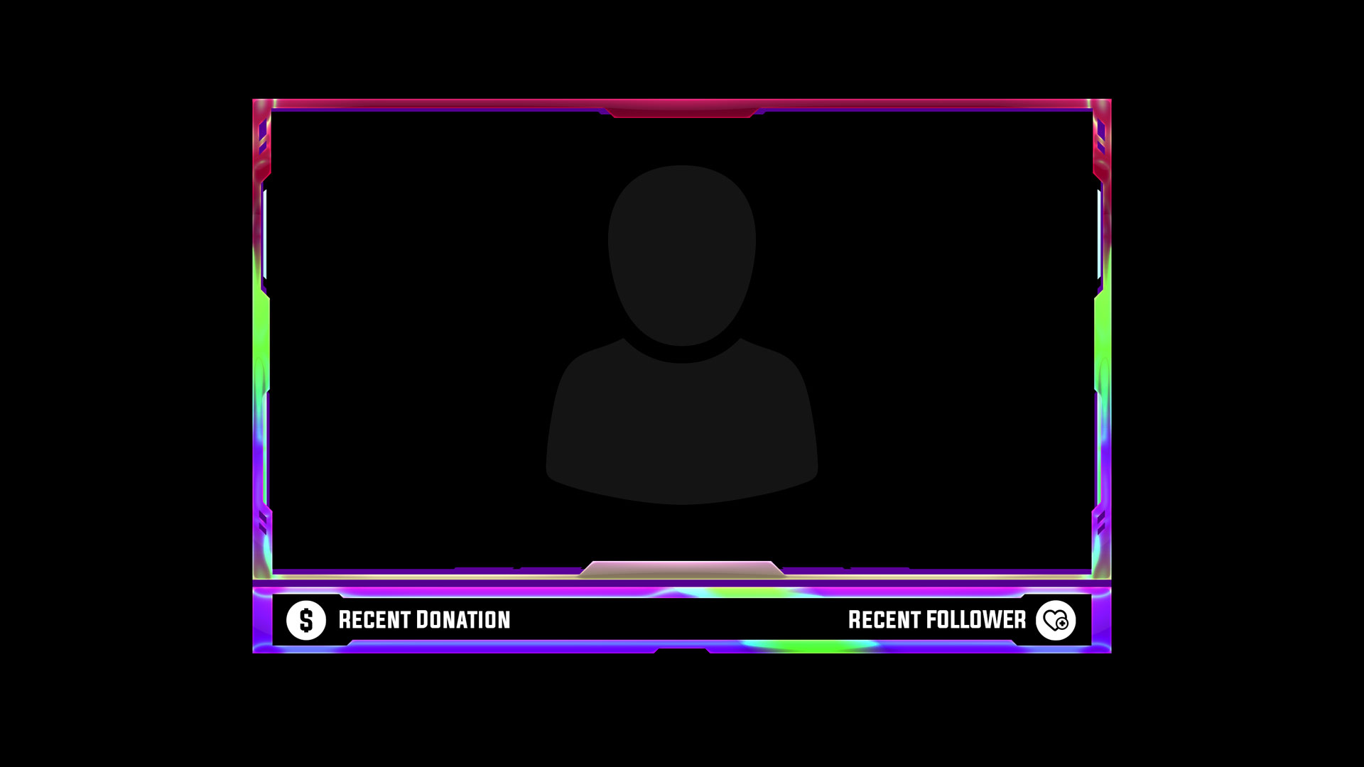 Webcam Streamer overlay | Streamer Overlays