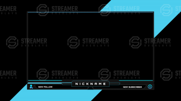 Webcam Stream Overlay | Streamer Overlays