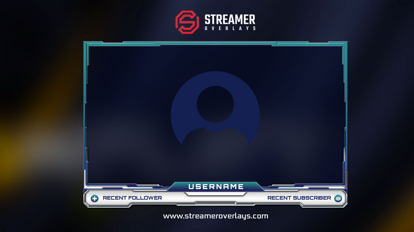 Webcam Stream Overlay | Streamer Overlays