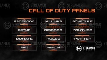 Call of Duty Twitch Panels