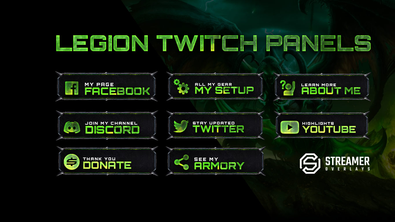 Legion World of Warcraft Twitch Panels