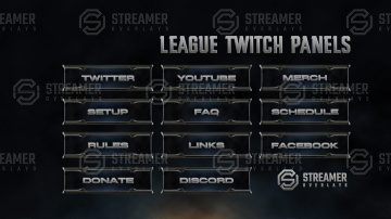 League of Legends Twitch Panels