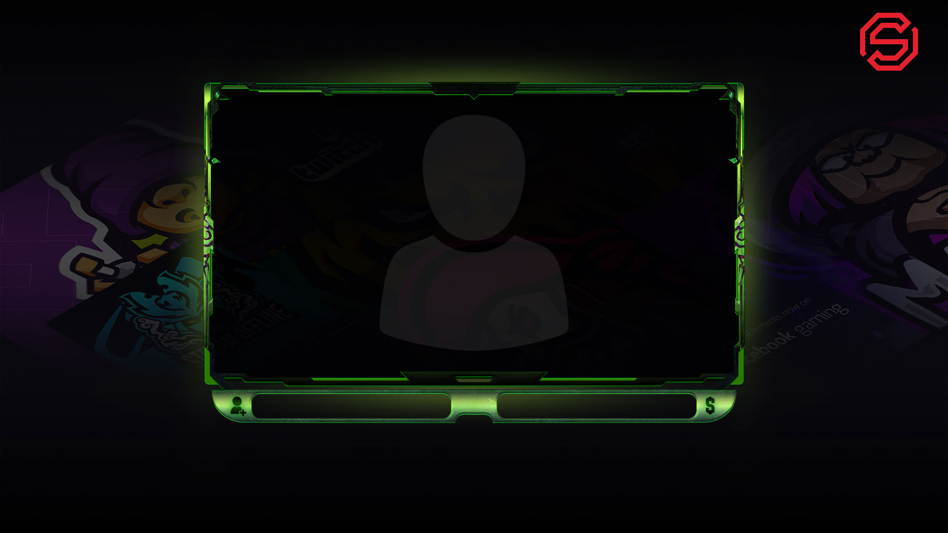 The Burning Crusade Webcam Overlay - Animated webcam overlay for World of Warcraft Streamer Overlays