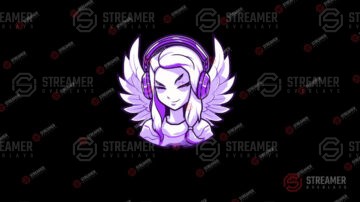 angel esports logo for sale - streamer overlays - Sell your esports logo - esports marketplace