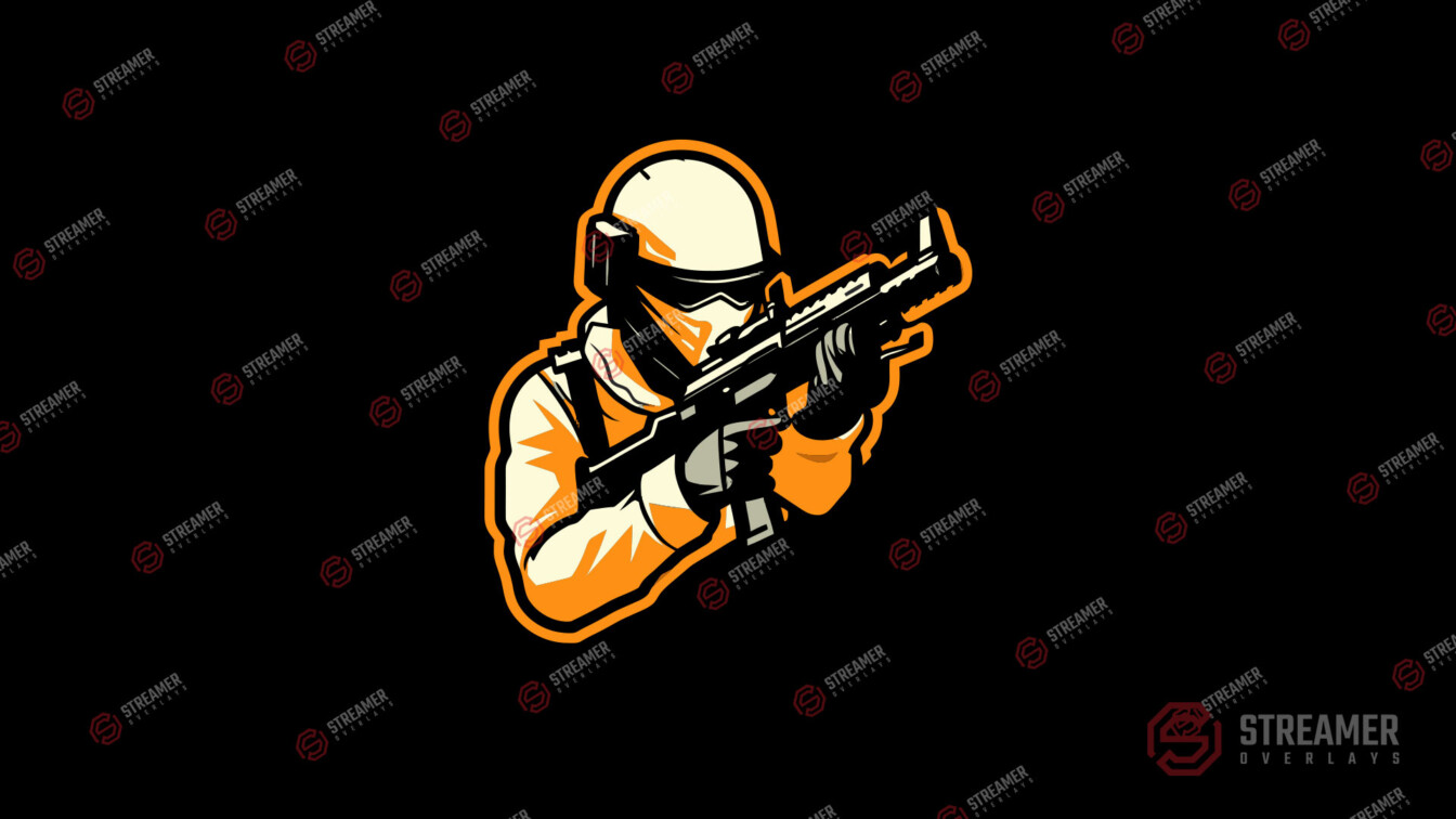 swat team counter strike logo esports logo for sale - streamer overlays - Sell your esports logo - esports marketplace
