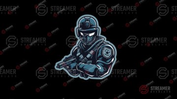 Swat team esports logo for sale