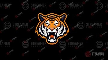 Tiger esports logo for sale - Streamer overlays
