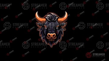 Bull esports logo for sale - streamer overlays