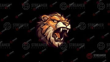 lion esports logo for sale - streamer overlays - Sell your esports logo - esports marketplace