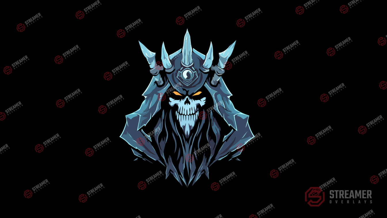 lich king esports logo for sale - streamer overlays